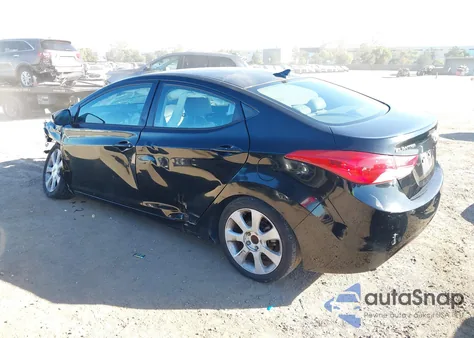 2013 Hyundai Elantra Limited из США, поврежденный, VIN KMHDH4AE1DU631278